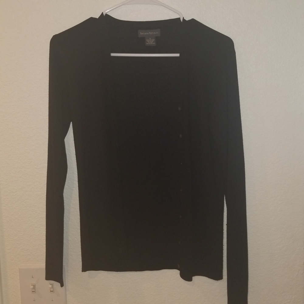 Banana Republic Silk Cardigan